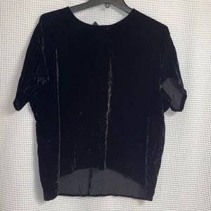 Madewell Velvet shirt